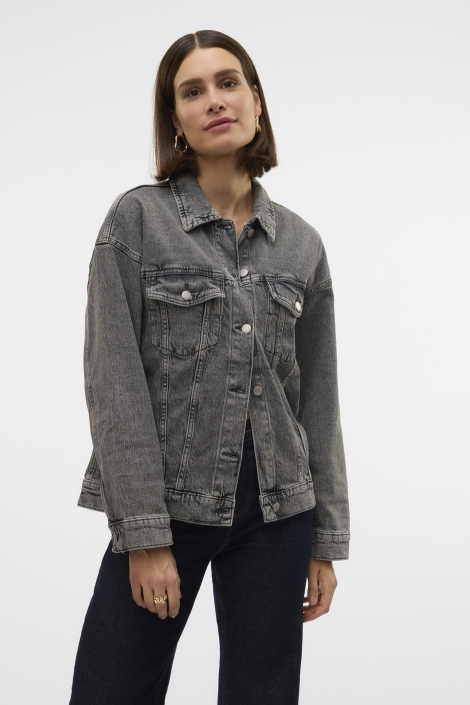 Vero Moda vmtessa ls oversize denim jacket ga